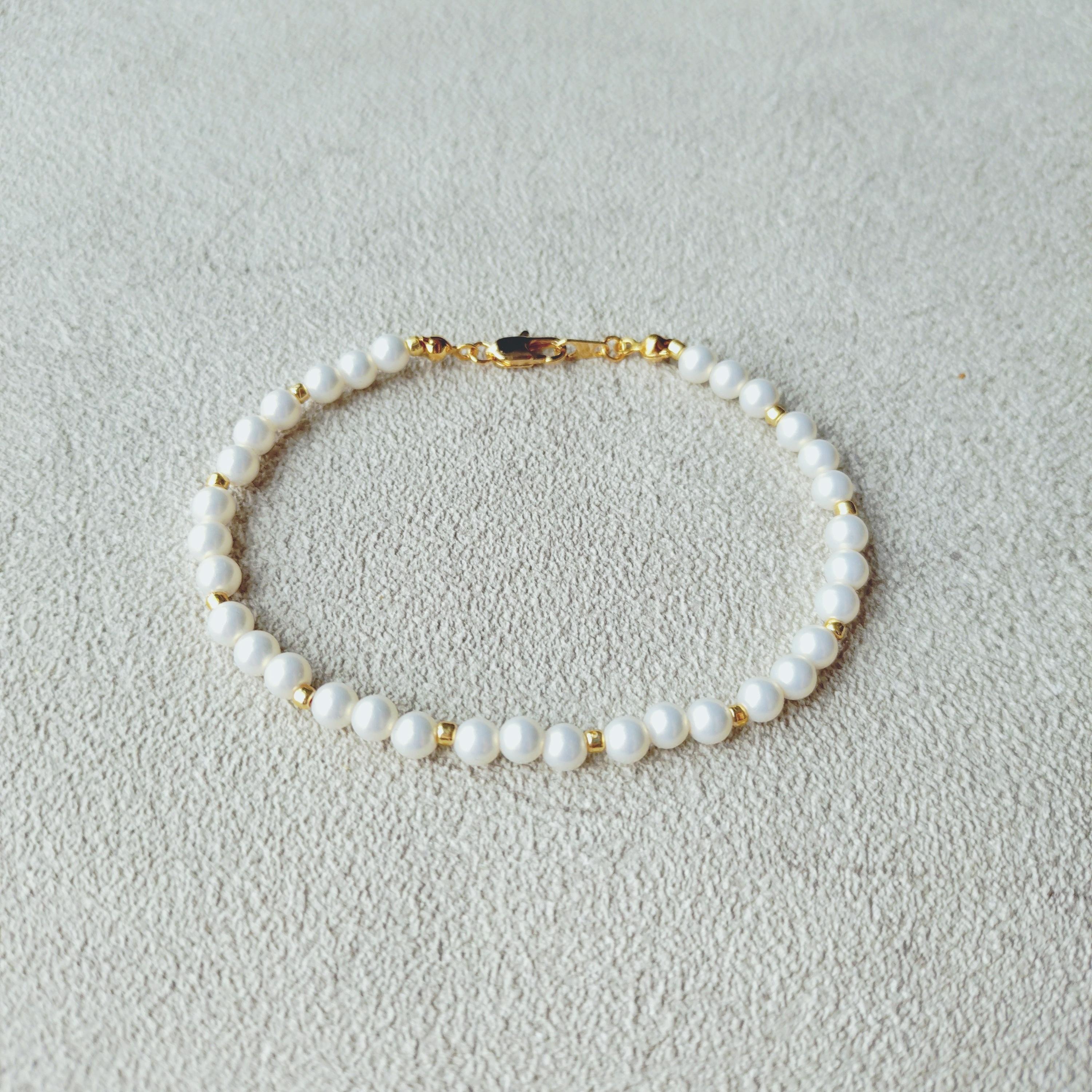 Pearl Bracelet（４mmパール）